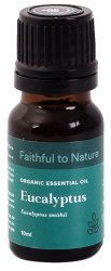 Faithful To Nature Organic Eucalyptus Essential Oil