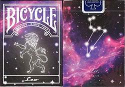 Constellation Bicycle Playing Cards - 12 Designs Leo