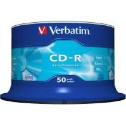 Verbatim Extra Protection 52x CR-R 50 Pack On Spindle