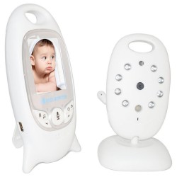 2.0 Inch Color Video Wireless Baby Monitor With Audio & Lullabies