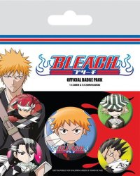 Bleach - Chibi Characters Pin Badges Pack Of 5