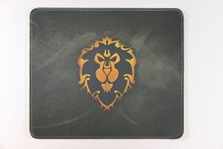 Wow 12X10 Inch World Of Warcraft Alliance Flag Badge Large Mouse Pad Mouse Mat Waterproof Nonskid