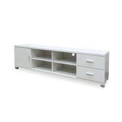 Home Plasma Stand Tv Stand Table In White