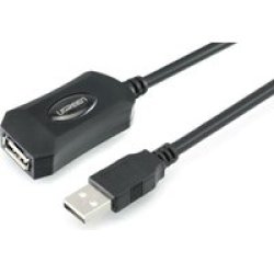 UGreen 5M USB 2.0 Active Extension Cable - Black