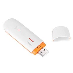 Yoidesu 3G USB Dongle Network Card USB Dongle UMTS:B1 Does Not Support Wifi White