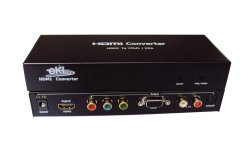 HDMI to VGA RCA Converter