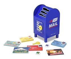 Melissa & Doug Stamp And Sort Wooden Mailbox Activity And Toy