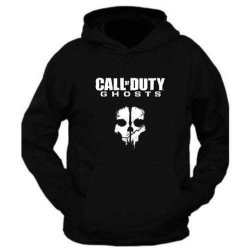 Call Of Duty Ghosts Men's Women' Black Color Hoodie XL