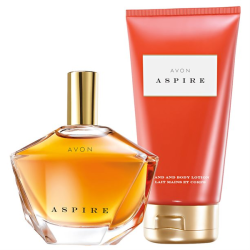 - Aspire 2-IN-1 50ML Perfume & 150ML Body Lotion Set For Her