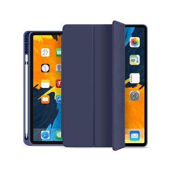 Goospery We Love Gadgets Flip Cover With Pen Holder For Ipad Pro 2020 11 Inch Navy