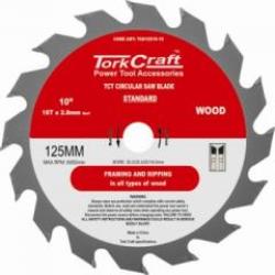Tork Craft Blade Tct 125 X 16t 16 13 General Purpose Wood