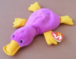 Purple platypus deals stuffed animal