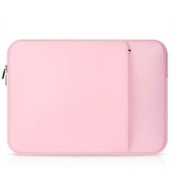 15.4 Laptop Sleeve Foam Case Sleeve Bag Soft Touch Premium Screen For Macbook Air pro 15" 15.4" Hp Dell And Other Brands 15.4 Inch Laptop Notebook Pink Boens