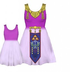 Nintendo The Legend Of Zelda Costume Tank Dress Juniors XL