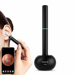 Bebird M9 Pro Otoscope Smart Visual Ear Cleaning Stick With 1080P HD Digital Endoscope For Earwax Cleaning Received A 4-AXIS Intelligent Gyroscope Black