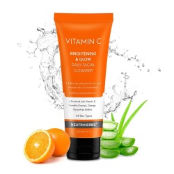 Neutriherbs Vitamin C Brightening & Glow Daily Facial Cleanser - 120ML
