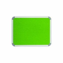 Info Board Aluminium Frame - 600 450MM - Lime Green