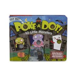 Melissa 10 Little Monsters Poke-a-dot Book