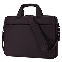 Laptop Shoulder Bag Youpeck 17.3 Inch Notebook Briefcase Messenger Bag Computer Case For Dell Alienware Macbook Lenovo Hp Travelling Business College And Office - Black