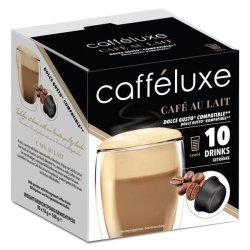 CaffeLuxe 00 Single Serve 10 Cafe Au Lait