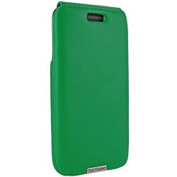 Piel Frama Wallet Case For Samsung Galaxy S6 Edge - Green