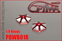 6MIK 1 8 Wing Button Red
