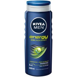 Nivea For Men Shower Gel Energy 500ML
