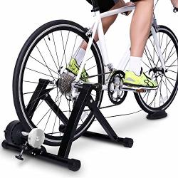 Exercise Bikes Stationary Indoor Bike Trainer Stand Magnetic Home Stationary Bike Ultra-quie Flywheel Spinning Bike Black