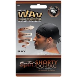 Evolve Wavenforcer Shorty Do-rag Black