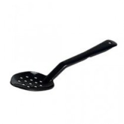 Serving Spoon Perforated - 330MM - Black