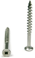 Square Drive Deck Screws 305 Stainless Steel Bugle Head Type 17 Point - 8 X 1-1 2" QTY-250