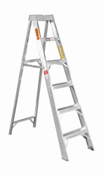 6 Step Heavy Duty Sided A-frame Aluminium Ladder