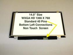 Au Optronics B140XTN02.E Replacement Laptop Lcd Screen 14.0" Wxga HD LED Diode Substitute Only. Not A 30 Pin