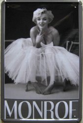 Marilyn Monroe Metal Sign MT28