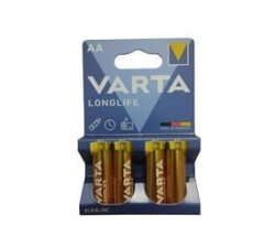 Varta Aa 4 Pack 1.5 Volt Batteries