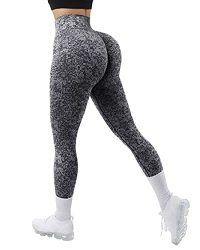 Suuksess Seamless High Waisted Butt Lifting Leggings For Women Workout  Tummy Control Yoga Pants Black XL Prices, Shop Deals Online
