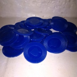 Poker Chips 100pc Blue