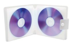 Sentry CD12P 12 Cd dvd Wallet Holder