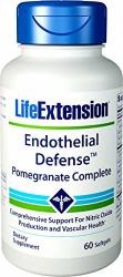 Life Extension 02097 - Endothelial Defense Pomegranate Complete 60 Softgels 0.3 Pound