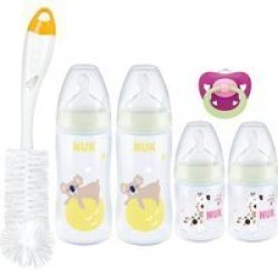 Nuk First Choice+ Glow In The Dark Starter Pack From Birth Girl