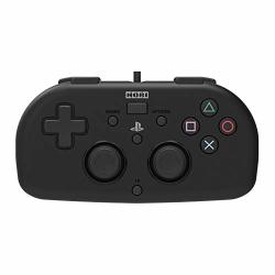 PS4 MINI Wired Gamepad Black By Hori - Officially Licensed By Sony