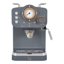 Swan Nordic Espresso Pump Machine Grey