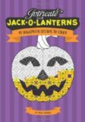 Intricate Jack O'Lanterns: 45 Halloween Designs to Color