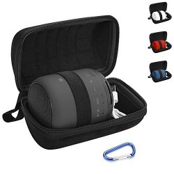 Hard Travel Case For Sony XB10 Portable Wireless Speaker With Bluetooth 2017 Model By Pushingbest Black