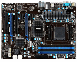 MSI 970A-G46 AMD Socket AM3+ Motherboard