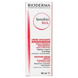 BIODERMA Sensibio Rich Soothing Cream 40ml
