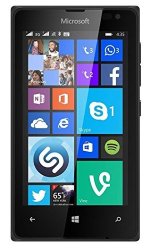 Microsoft Nokia Lumia 435 8gb Unlocked Gsm Windows 8.1 Touchscreen Smartphone Black International Version No Warranty