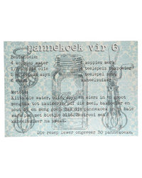 Bali Disposable Paper Placemat Pannekoek Vir 6