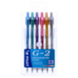 Metallic Gel Pens 6 Pack