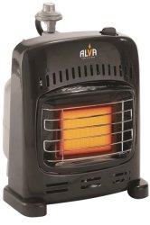 Alva Single Panel Indoor Gas Heater Small